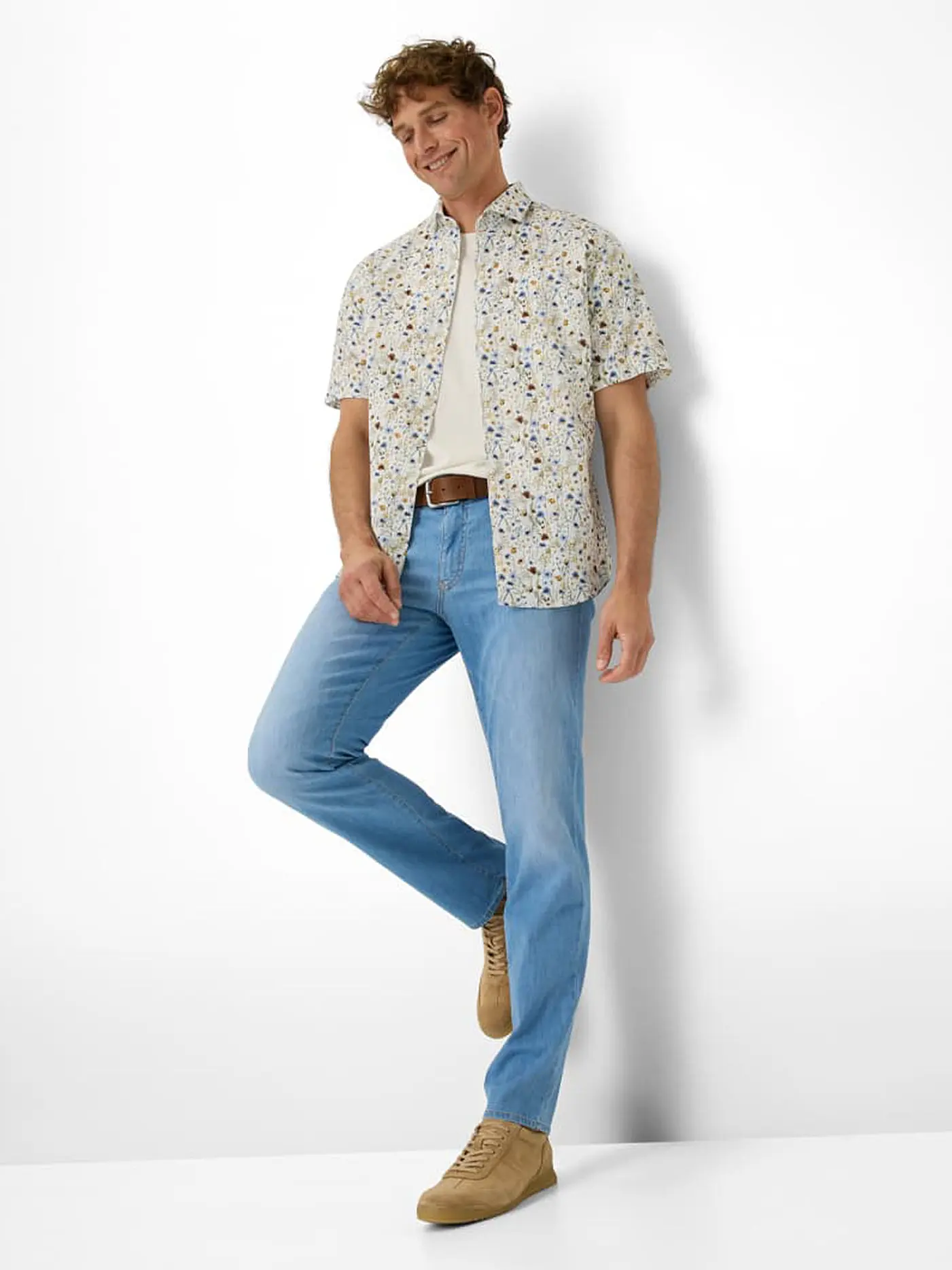 BRAX | Jeans Straight Fit CADIZ U | hellblau